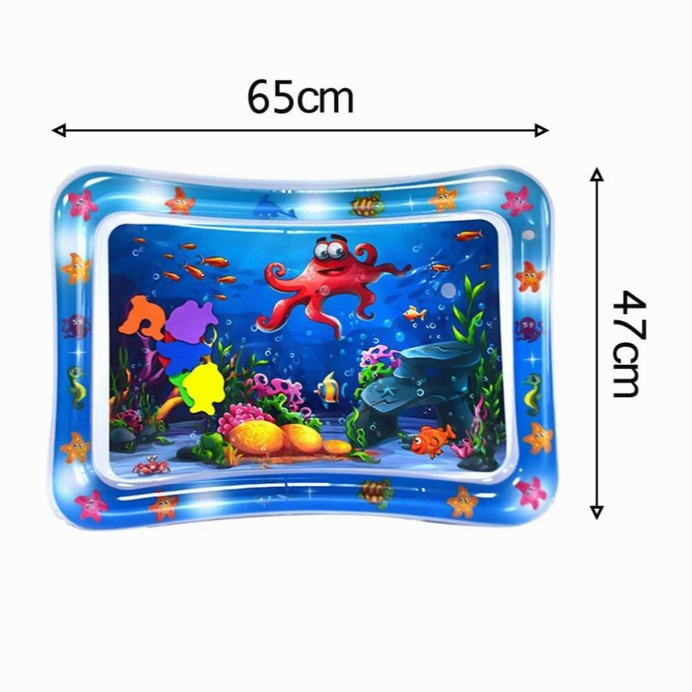 Baby Kids Water Play Mat Toys Inflatable thicken PVC infant Tummy Time Playmat Toddler Activity Play Center water mat for babies