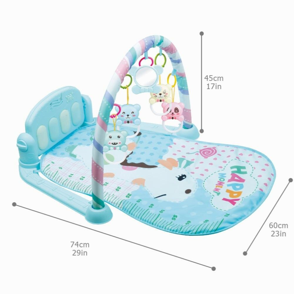 Baby Floor Mat Music Rack Kids Play Rug Puzzle Carpet With Piano Keyboard Early Education Gym Crawling Game Playmat