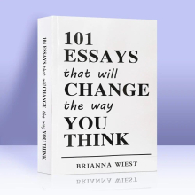 101 Essays That Will Change The Way You Think By Brianna Wiest Books In English for Adults Inspirational Encourage Cogitation
