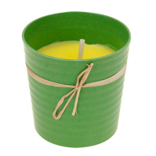 (Green) Citronella Candles Jar Outdoor Garden Citronella