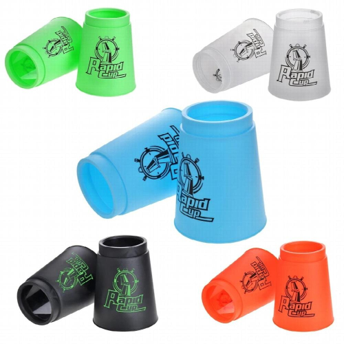 Quick Stack Cups 12 Pack Stacking Cups Children Classic Stack Speed Training Game Toys for Boys Girls 2