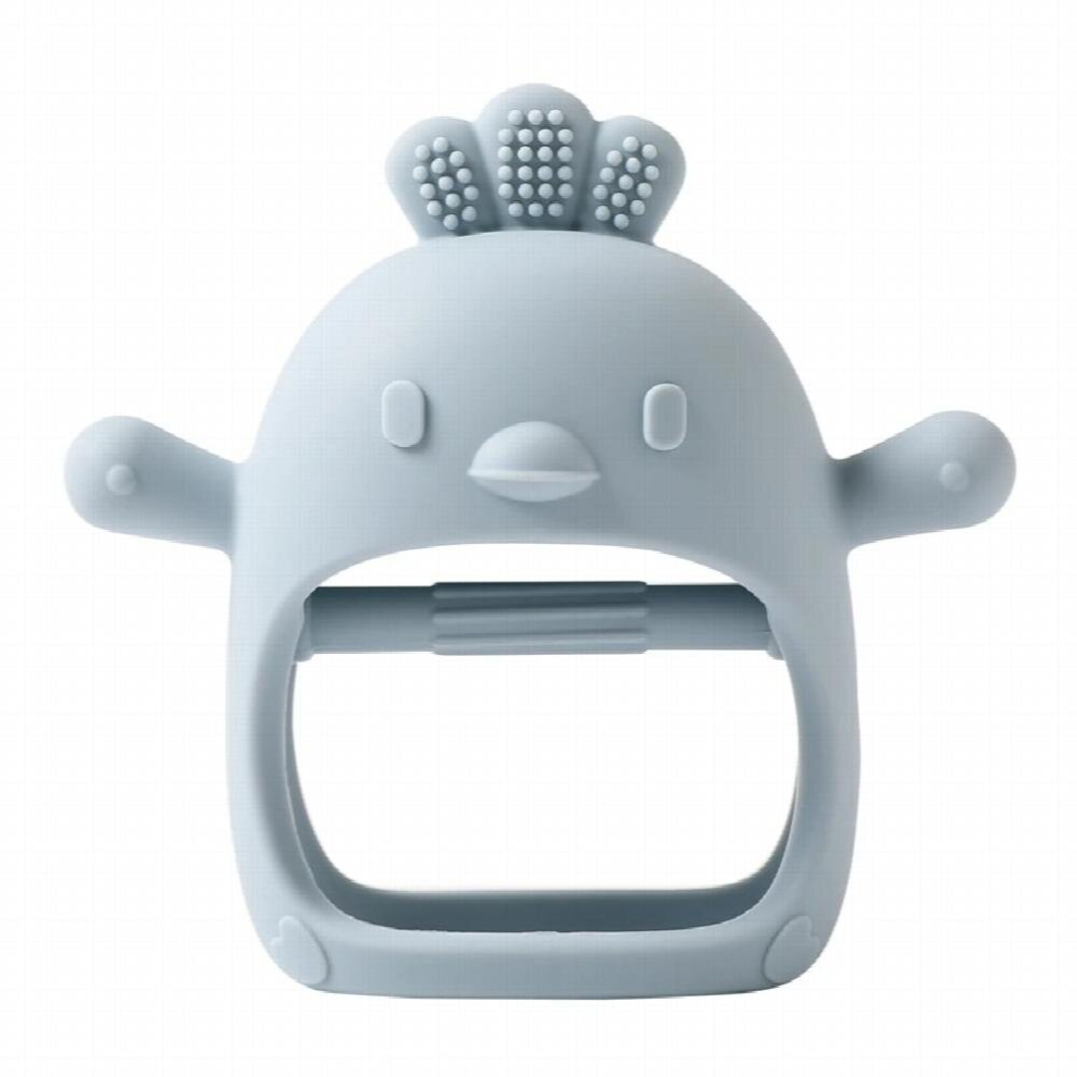 Baby Teether Chick Gloves Teether Silicone Anti-eating Hand ?Molar Stick Massage Gums Baby Anti-biting Teether Baby Accessories