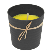 (Black) Citronella Candles Jar Outdoor Garden Citronella