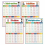 8 Theme Educational Math A4 Posters Add Subtract Multiply Divide Shape Elementary School kids Learning Toy Classroom Decoration 7