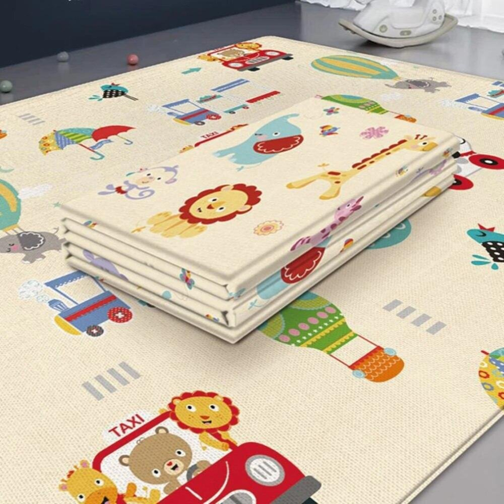 Foldable Baby Play Mat Toys for Children Rug Playmat Developing Mat Baby Room Crawling Pad Folding Mat Baby Carpet 180*100*1cm