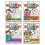 4books/set Phonics Reading Comprehension Passages practice phonics skill learning classroom for kid 2