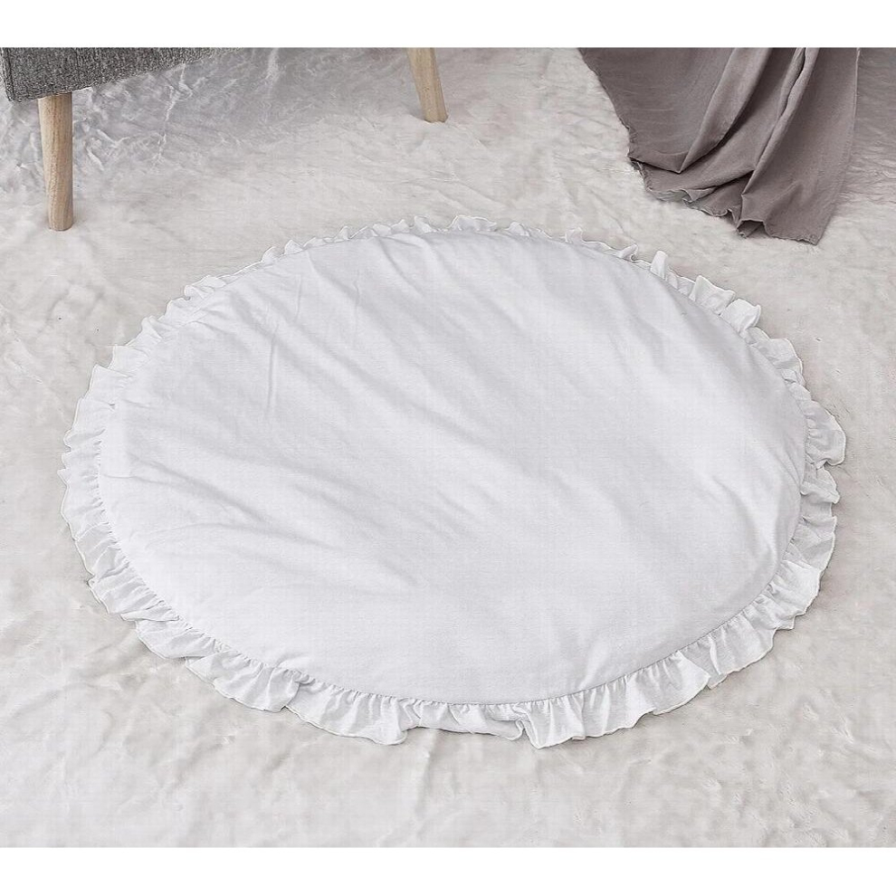 Cotton Baby Play Mat Game Blanket Newborn Photography Props Crawling Pad Round Infant Toys for Children Kids Rug Gym Activity