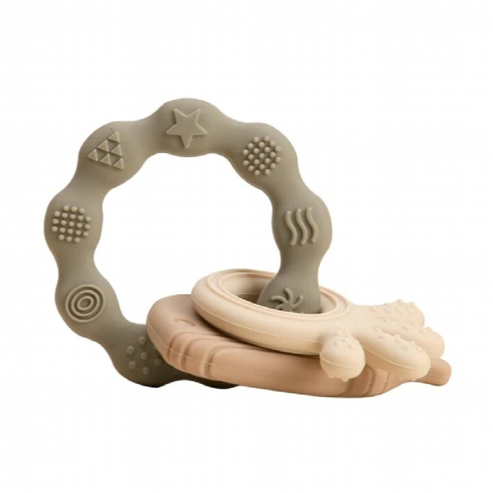 Baby Silicone Rattle Bracelet Cartoon Whale Octopus Baby Teether For Newborn Music Rattle Silicone Rodent Baby Products Bpa