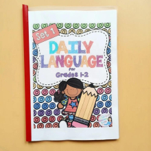 Daily Grammar Reading Exercise Paper Practice Preschool Learning English Homework Workbook for Kids Worksheets Toy for Children