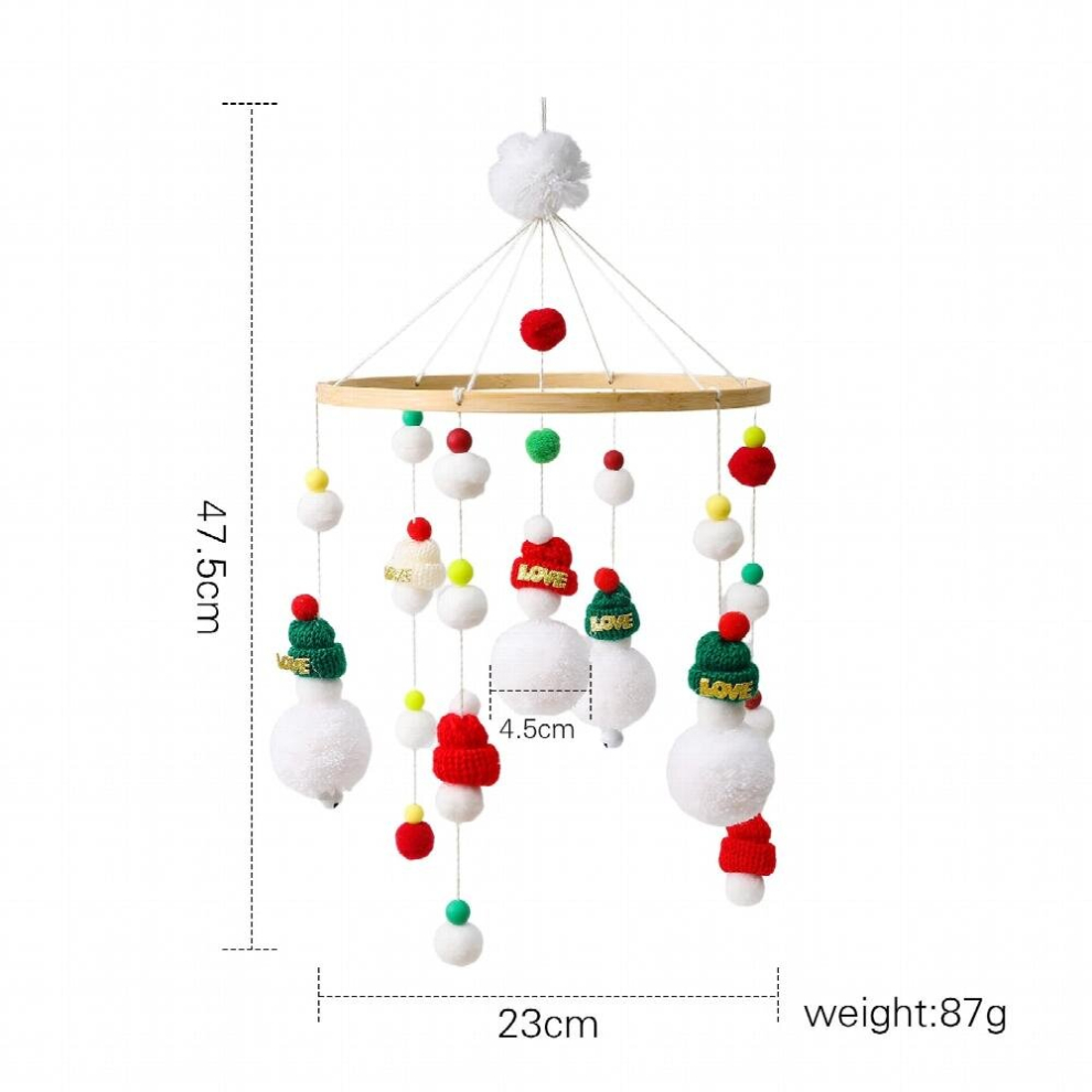 Baby Mobile for Crib Toys 0-12 Months For Newborn Bed Bell Toddler Rattles Gift For Kids