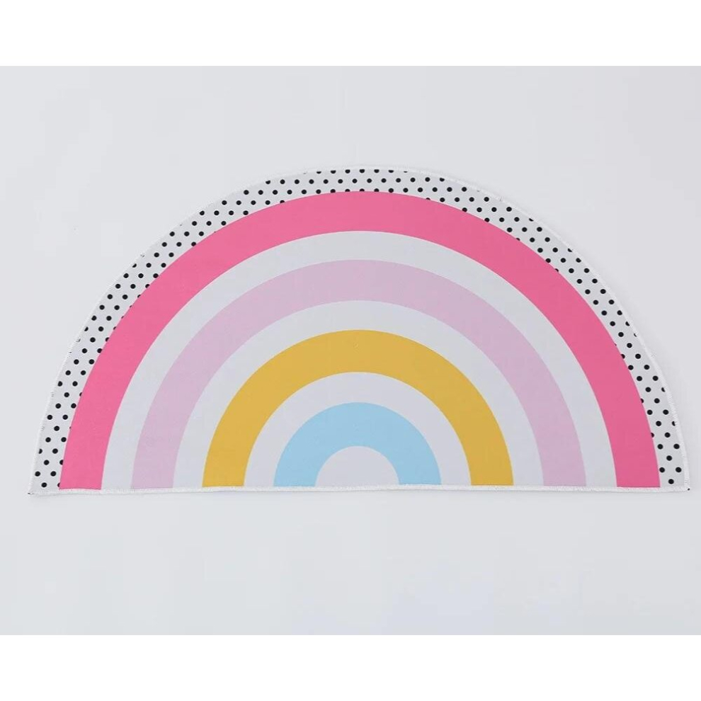 Nordic Rainbow Childrens Carpet Crawling Baby Game Slide Mat Photography Props Infant Accessories Rugs for Bedroom