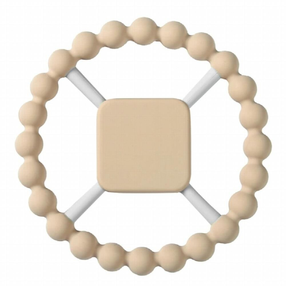 1Pc Baby Teether Elastic Molar Toy Round Chewable Silicone Teething Rings Nursing Bracelet BPA Baby Accessories for Newborn