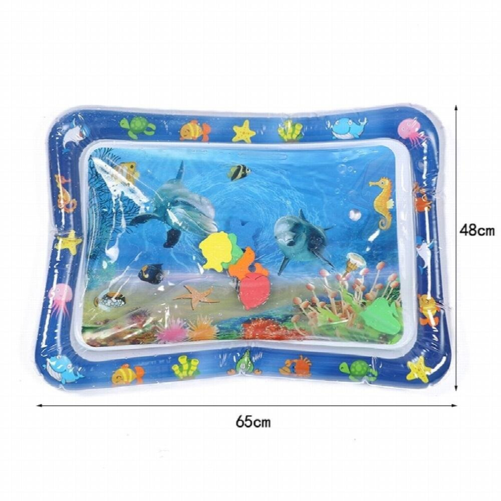 Baby Water Play Mat Toys Watermat Inflatable Tummy Time Playmat For Babies Toddler Activity Play Center Water Mat For Kids