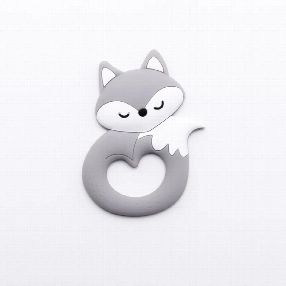 Silicone Teether Baby Rodent Cartoon Animals Teethers Silicone Pandents DIY Teething Toy For Teeth Tiny Rod Baby Teethers Gift