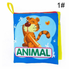 Childrens Educational Toys Baby Cognitive Book Soft Cloth Baby Intelligence Development Learn Picture Cognize Book