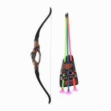 hot! Funny Children Outdoor Plastic Archery ChildrenS Bow And Arrow Toy For Shooting Toys Boy With Sucker