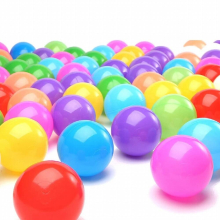 15pcs/set Plastic Ocean Balls Thickening Environmentally Friendly Material Baby Children Over 2 Years Old Toys Random