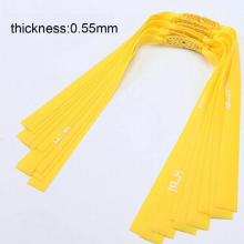 High-power Outdoor Slingshot Special Thick Rubber Band Strong Pull Fast Rebound Thickening 6pcs 0.55mm-1.2mm