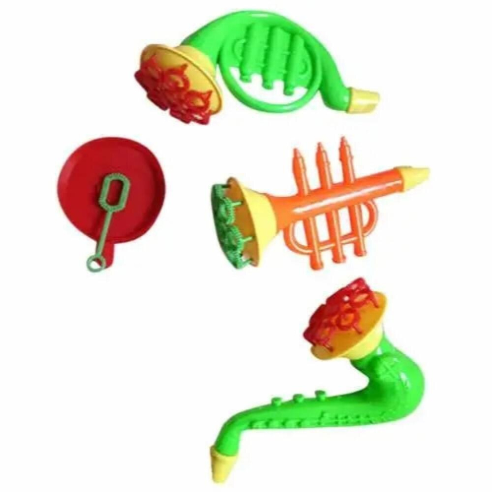 Summer Fun Bubble Creative Multi-Hole Trumpet Water Soap Blowing Bubbles Outdoor Kids Children Toy