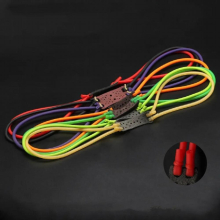 High Natural Latex Slingshot 3 Pieces Of Elastic Parts Elastic Equipment Rubber Tube Belt Shooting Sports Game