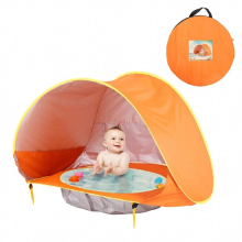 Baby Beach Tent Children Waterproof Pop Up sun Awning Tent UV-protecting Sunshelter with Pool Kid Outdoor Camping Sunshade Beach