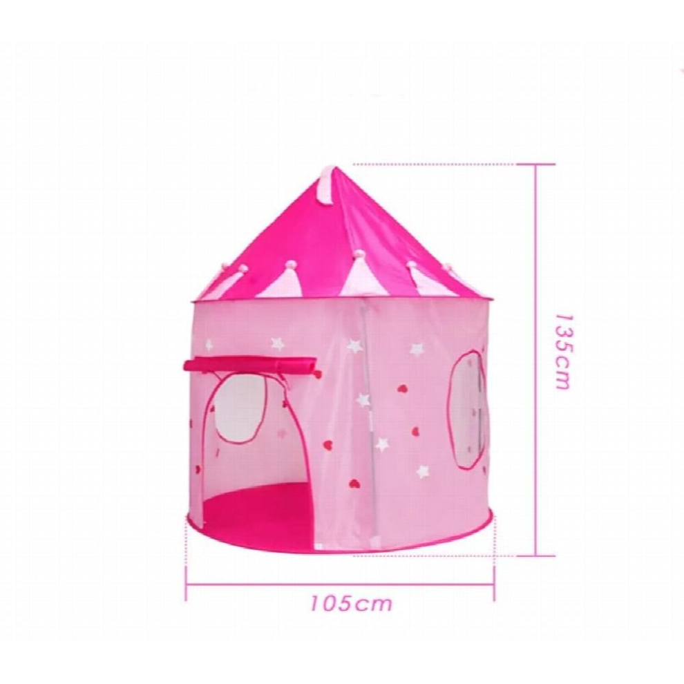 Portable Childrens Tent Foldable Boys and Girls Castle Game House Kids Baby House Beach Tent Outdoor Toy Tent-image-OPC-PD2297B-NEW