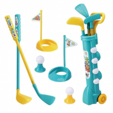 Childrens Indoor And Outdoor Play House Toys Parent-child Interactive Fitness Sports Ball Toy Simulation Golf Club Set