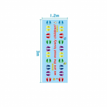 Hands and Feet Game Pad Team Expand Props Outdoor Training Group Building Fun Game Pads kindergarten team Games Toy jump Mat
