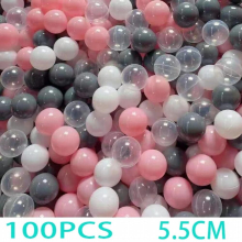 Eco-Friendly Colorful Ball Soft Plastic Pool Ball Funny Baby Kid Swim Pit Toy Thicken Balls Play House Outdoors Tents Kids Toys