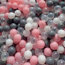 100/200Pcs Colors Baby Plastic Balls Water Pool Ocean Wave Ball Eco-Friendly Transparent Pit Soft Kids Basketball Outdoor Toys