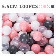 100Pcs/Lot Plastic Balls Balls For Dry Pool Funny Kid Swim Pit Toy Dry Pool Wave Game Eco-Friendly Colorful Soft Ocean Sphere