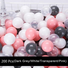 200Pcs/Lot Ocean Ball Pit Baby Kid Bath Swim Toy Children Water Pool Beach Ball Soft Plastic Toys Newborn Photography Prop Toys