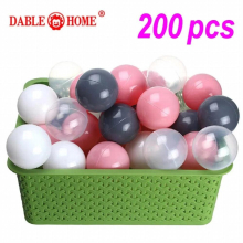 200 pcs Colorful Water Pool Children Toys Tent Ocean Wave Balls Outdoor Play Plastic Ball Kid Funny Bath Toy Swim Pit Sport Ball