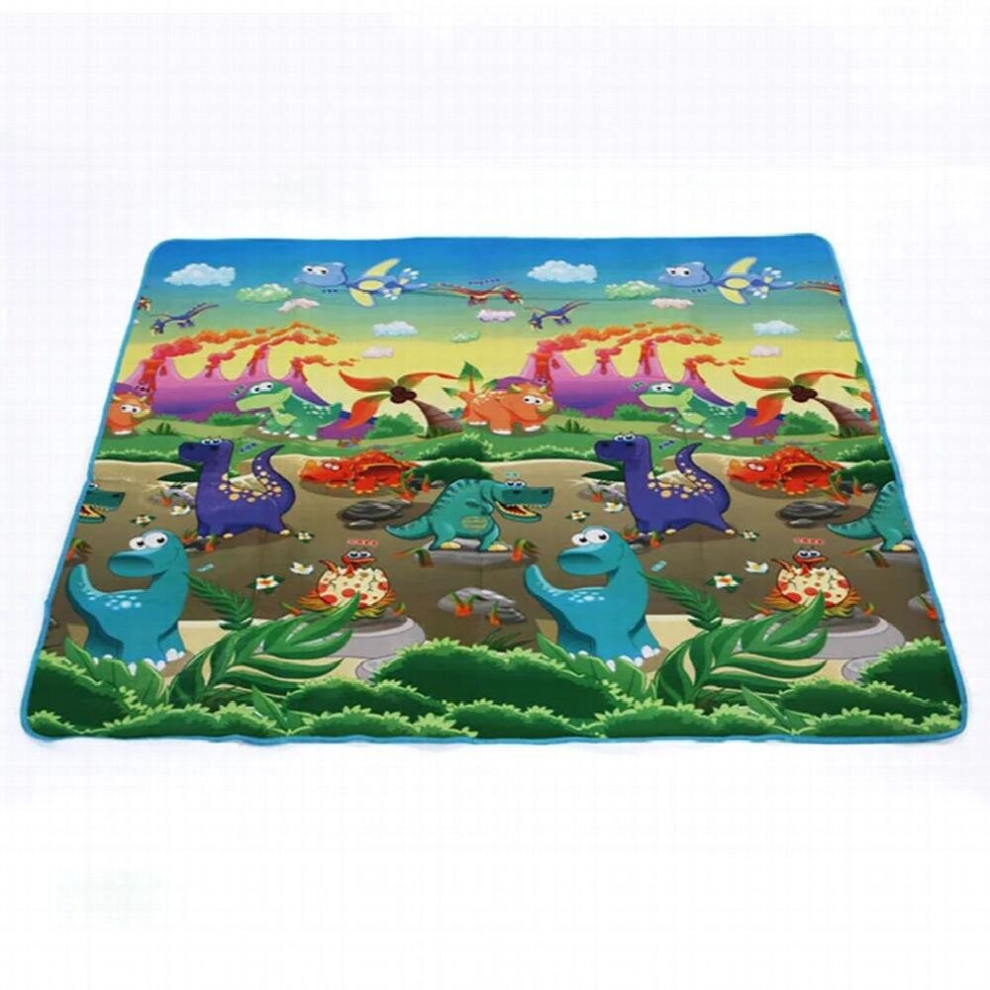 Infant Baby Play Mat Floor Rug Dinosaurs Paradise Children Rug Crawling Toy Kids Developing Mat Rubber Playmat Puzzles Carpets