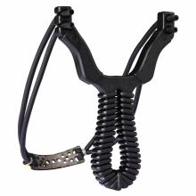 Outdoor Slingshots Flat & Round Rubber Band Portable Outdoor Sports Equipment Professional Slingshot Flat Slinghot For
