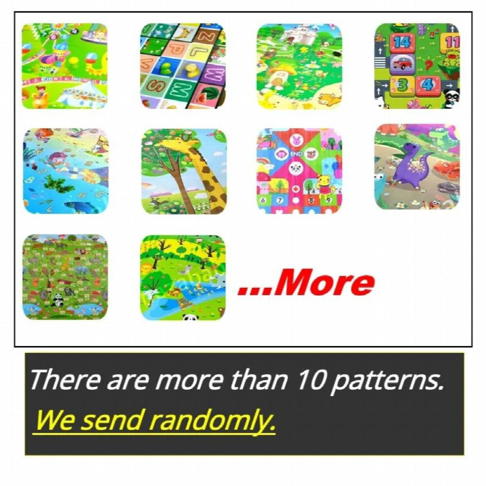 Foldable Baby Carpet Play Mat for Children Crawling Mat Baby Play Game Mat Baby Climb Blanket Picnic Camping Mat PX25