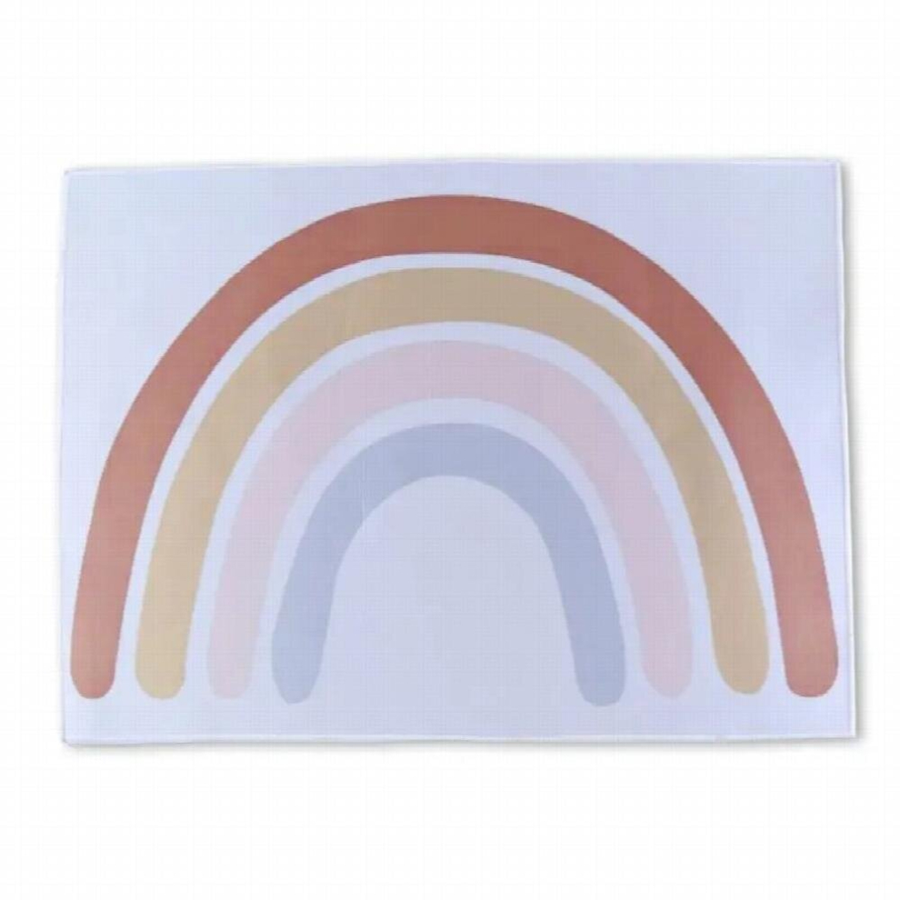 Baby Infant Play Floor Mat Crawling Blanket Carpet Rainbow Children Playmat Rug Cushion Bedroom Decorations