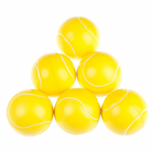 6PCS Mini Basketball Football Tennis Series Exercise Soft Elastic Squeeze Stress Reliever Ball Kid Outdoor Sports Toy Ball