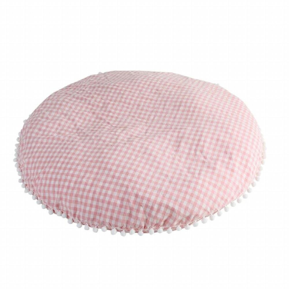 Baby Round Hair Ball Climbing Mat Soft Sleeping Mat Climbing Carpet Baby Play Mat Newborn Baby Crawling Blanket Round Carpet