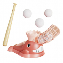 Baseball Pitching Machine Step-On Baseball Catapult Machine Foot-operated Baseball Training Pitcher Kids Outdoor Toy For