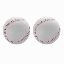 4pcs Baseballs PU Elastic Baseballs Kids Practice Baseballs Teenager Training Baseballs for Hitting Indoor or Outdoor Play
