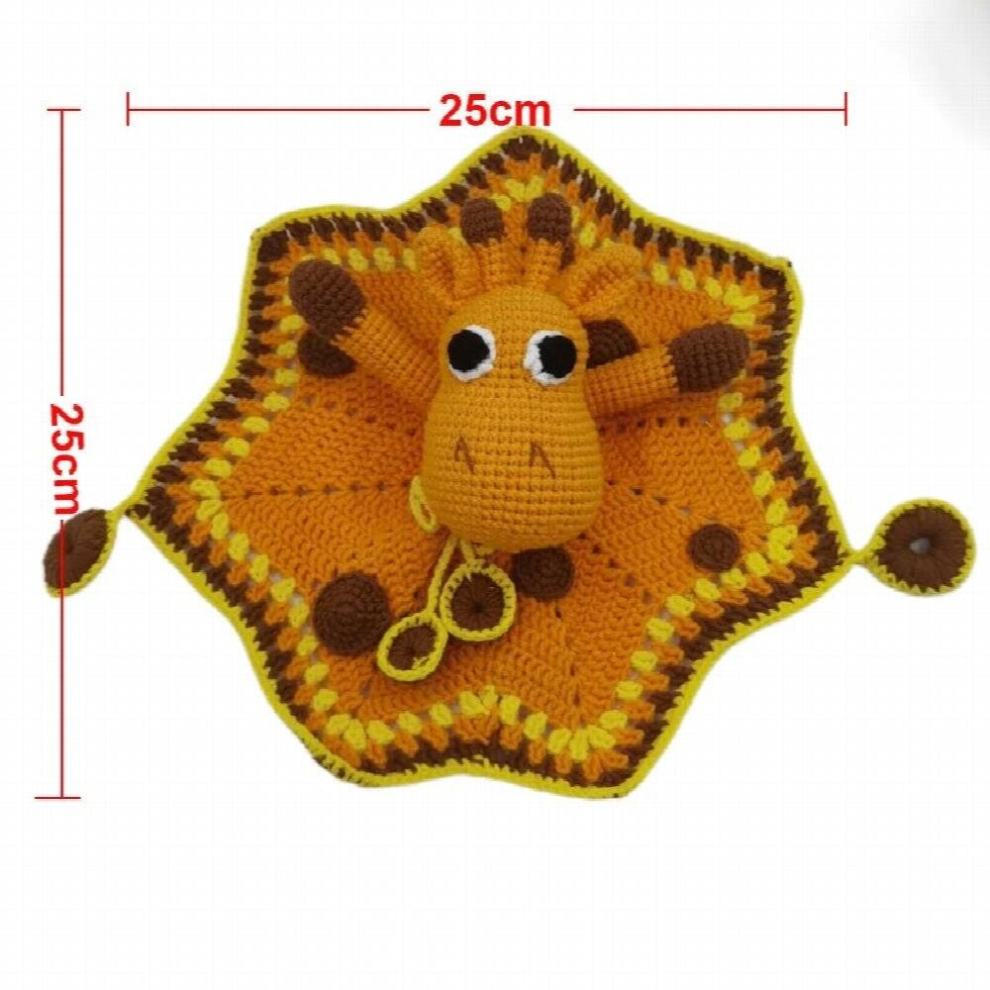 Baby Soother Appease Towel Bib Soft Animal Deer Doll Teether Infants Comfort Sleeping Nursing Cuddling Blanket Sound Toys