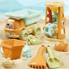 Childrens Outdoor Beach Toys Fun Shovel Mold Beach Bucket Set Storage Sand Digging Tool Bucket Gift Childrens Sand Toys sand