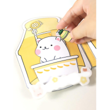 Hamster Banana Milk Quiet Book Reusable Sticker Books DIY Educational Toy For Kid Decompression Toys