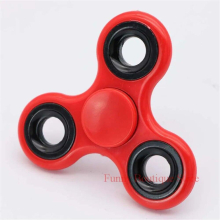 Red Hand Spinner ABS Fidget Spinner For Autism ADHD Anti Stress Creative Tri-Spinner High Adult Kids Funny Toys Gift