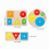 Three-Dimensional Early Cognition Geometric Shape Board 3D Geometric Board 3D Puzzle Activity Board Hand Grabbing Board 7