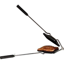 Non-Stick Gas Stove Toastie Maker - Portable Sandwich Grill for Outdoor Camping (No Plugs)