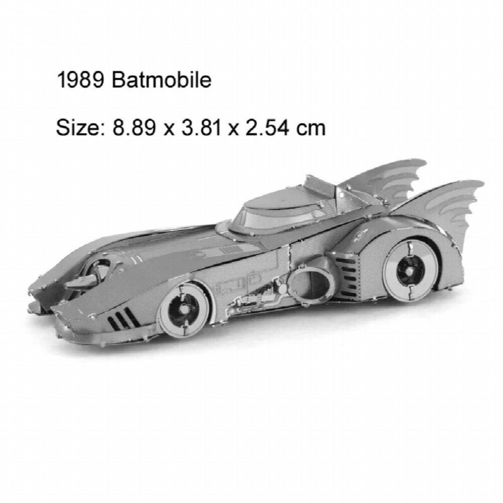 DIY Mini Mnaual 3D Metal Puzzle Bat Supercar Spaceship Metal Detector Model Assemble Jigsaw Toys Children Education Collection-image-OPC-PD22NRQ-NEW