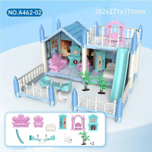 3D Princess Big Villa DIY Dollhouse casa mu