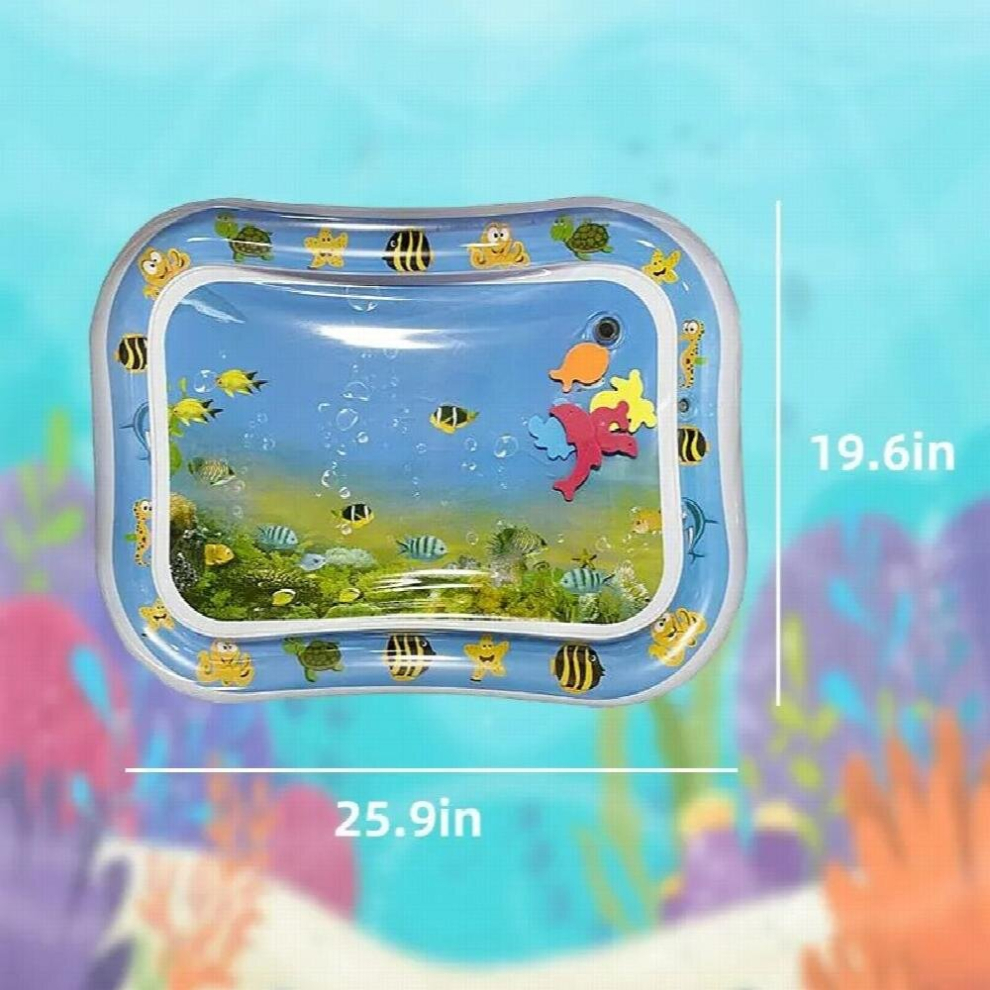 Baby Water Play Mat PVC Inflatable Cushion Infant Crawling Training Toddler Activity Play Center Early Developing Education Toy